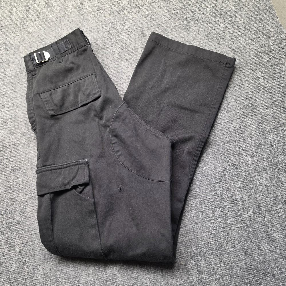 John Galt Brandy Melville Black Utility Cargo Pants Adjustable Waist Womens